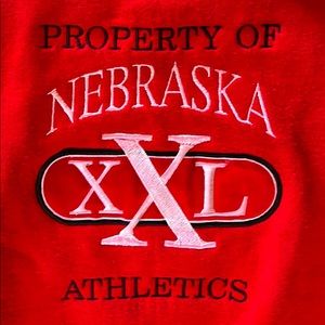 Vintage USA Player Sportswear Nebraska Athletics Men’s XL Crew Neck